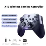 EasySMX X10 Tri-Mode Wireless Controller with Mechanical Buttons (Purple) - Image 4