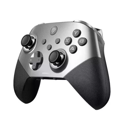 EasySMX X10 Tri-Mode Wireless Controller with Mechanical Buttons (Silver)