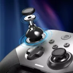 EasySMX X10 Tri-Mode Wireless Controller with Mechanical Buttons (Purple) - Image 2