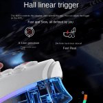 AOLION AL-NS2286H RGB Tri-Mode Gaming Controller with Dual Hall Effect Linear Trigger, Black - Image 3