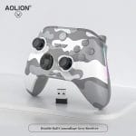AOLION AL-NS2286H Camouflage Grey RGB Tri-Mode Gaming Controller with Dual Hall Effect Linear Trigger